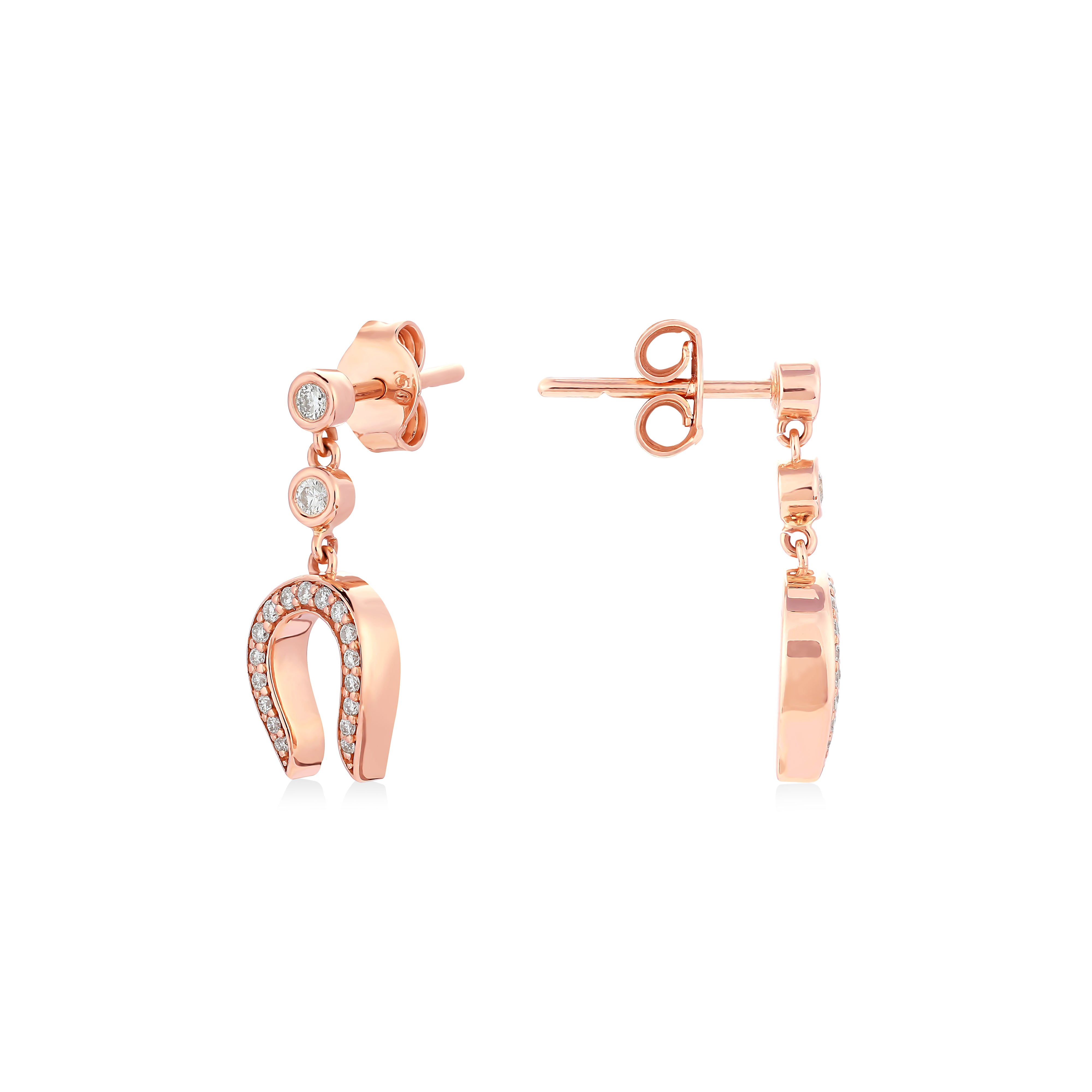 Horse Shoe Earrings