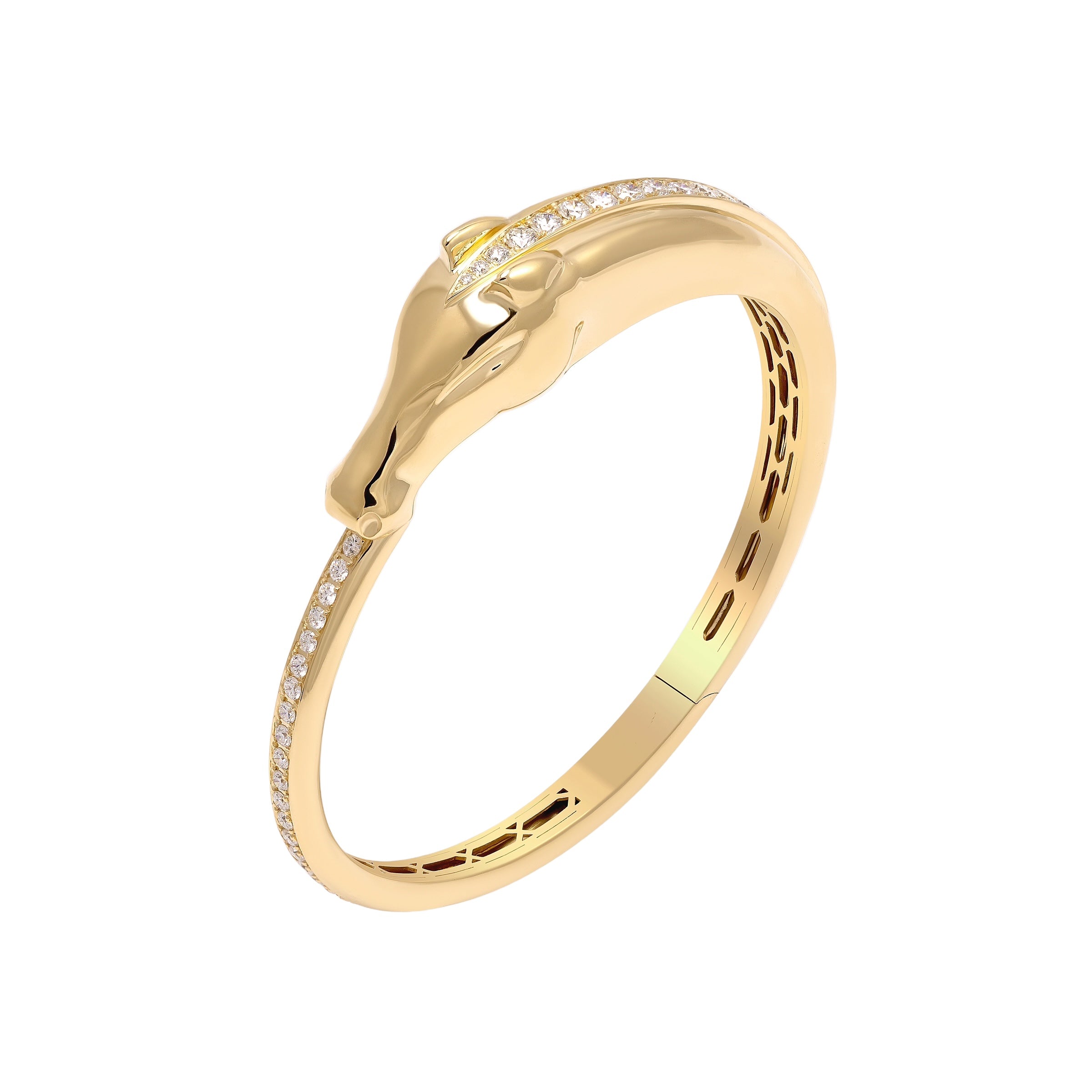 Ramak Bangle - Yellow Gold