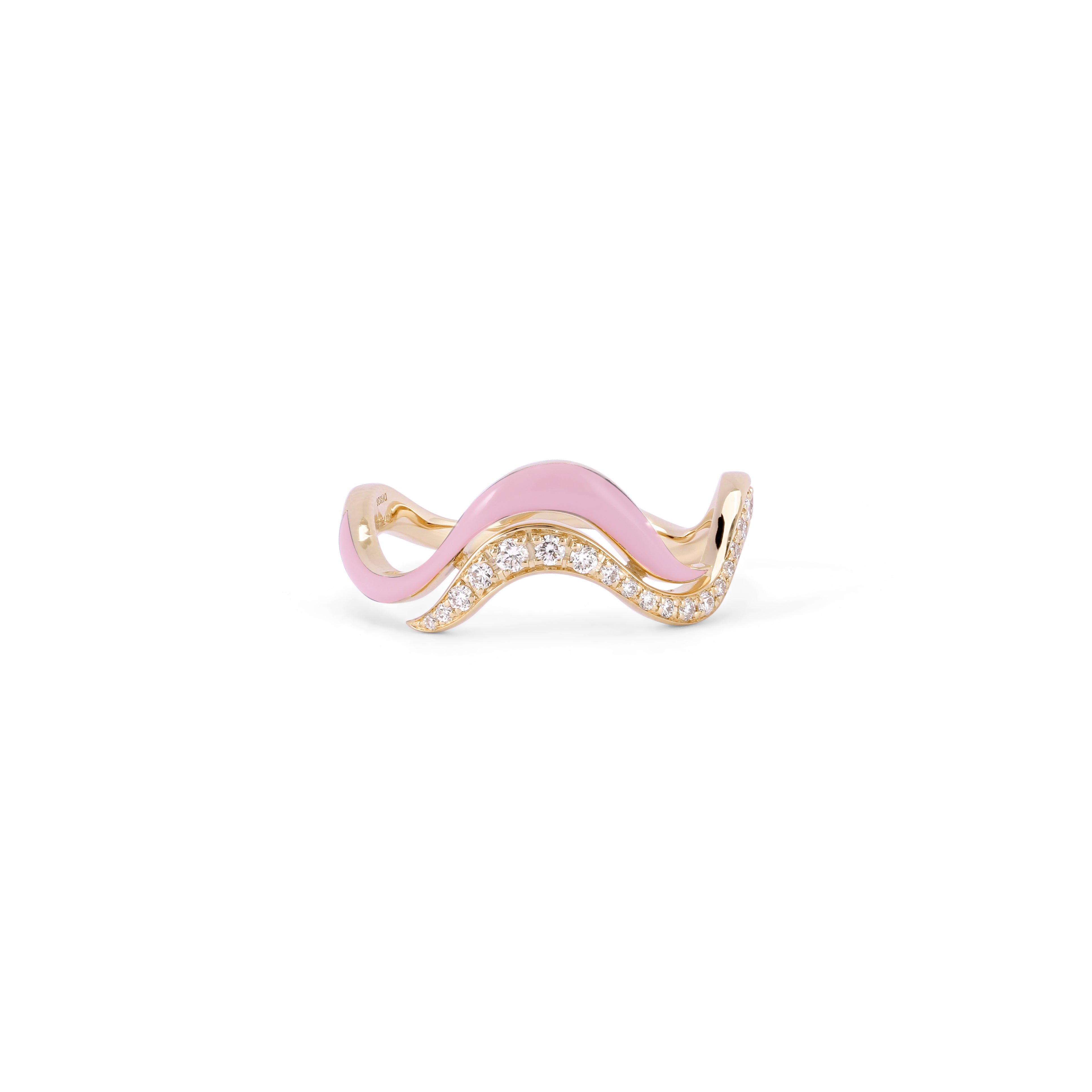 Line Flow Ring - Blush