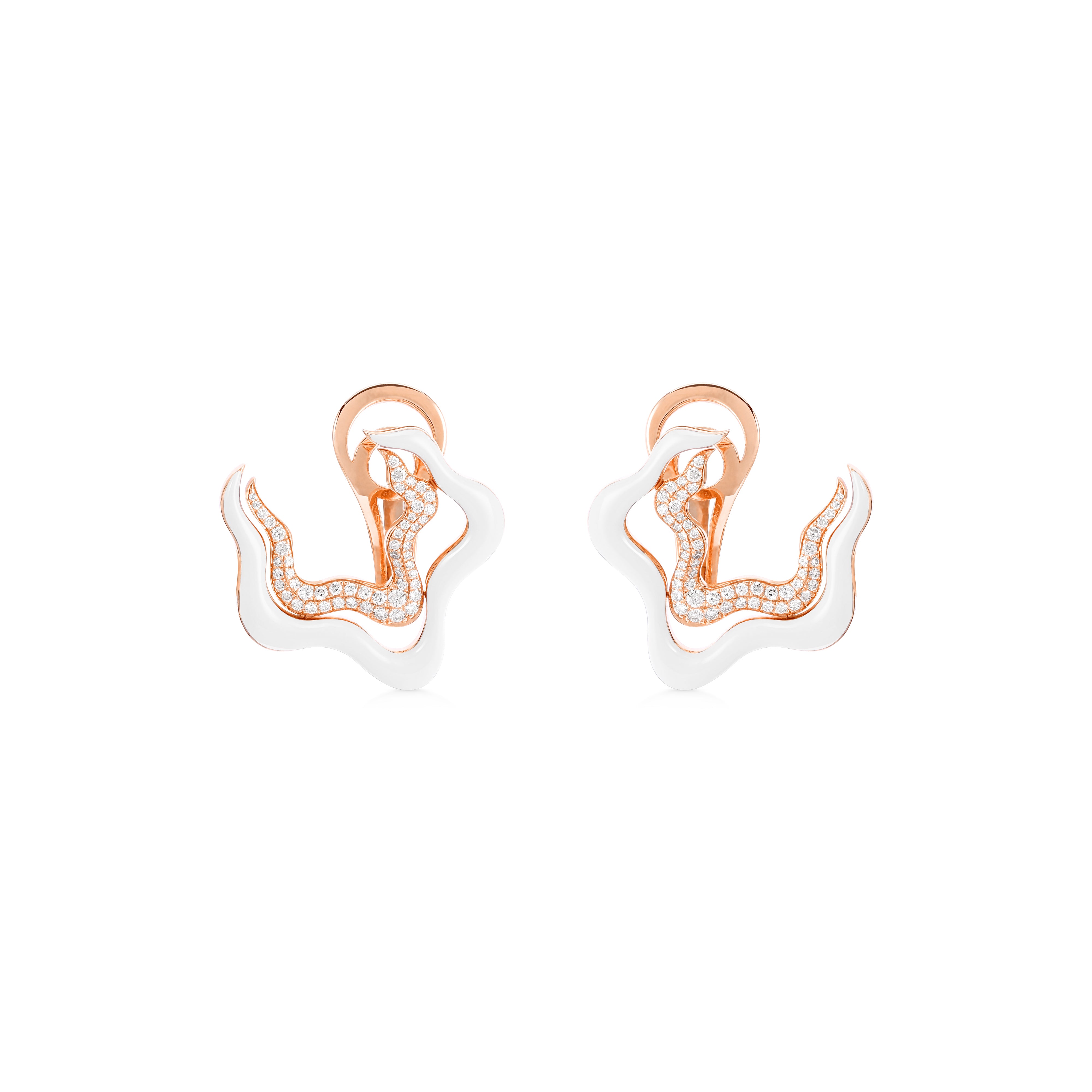 Flow Earring - Blush