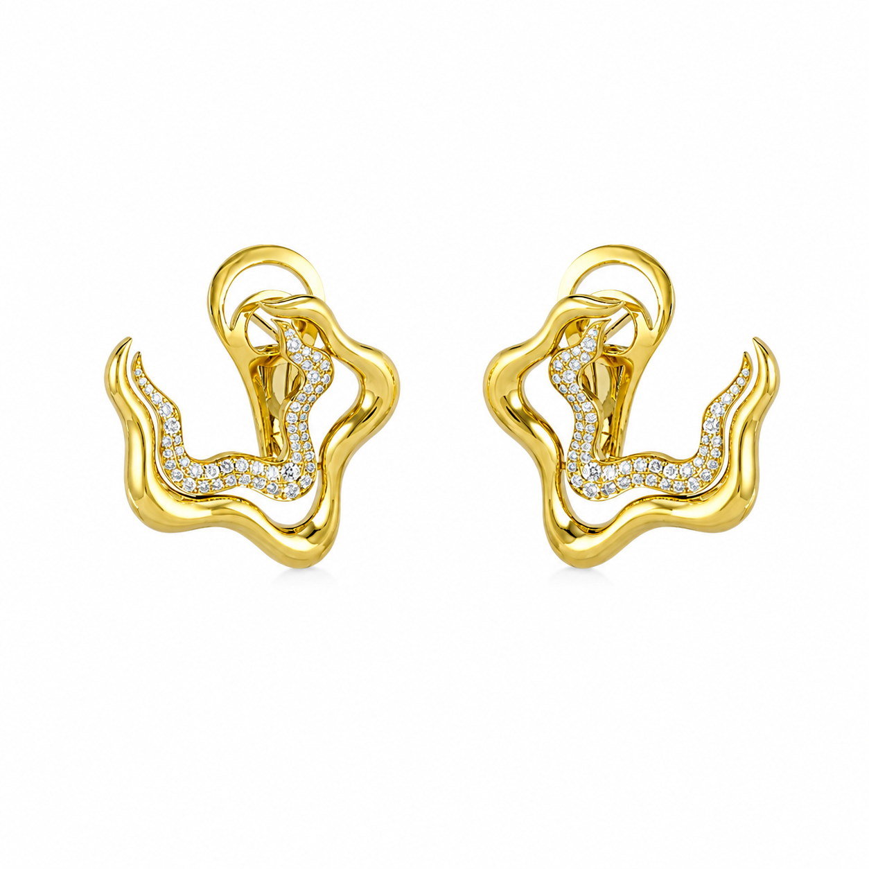 FLOW SCULPTURE EARRINGS