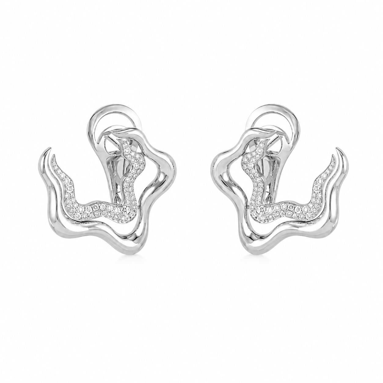 FLOW SCULPTURE EARRINGS