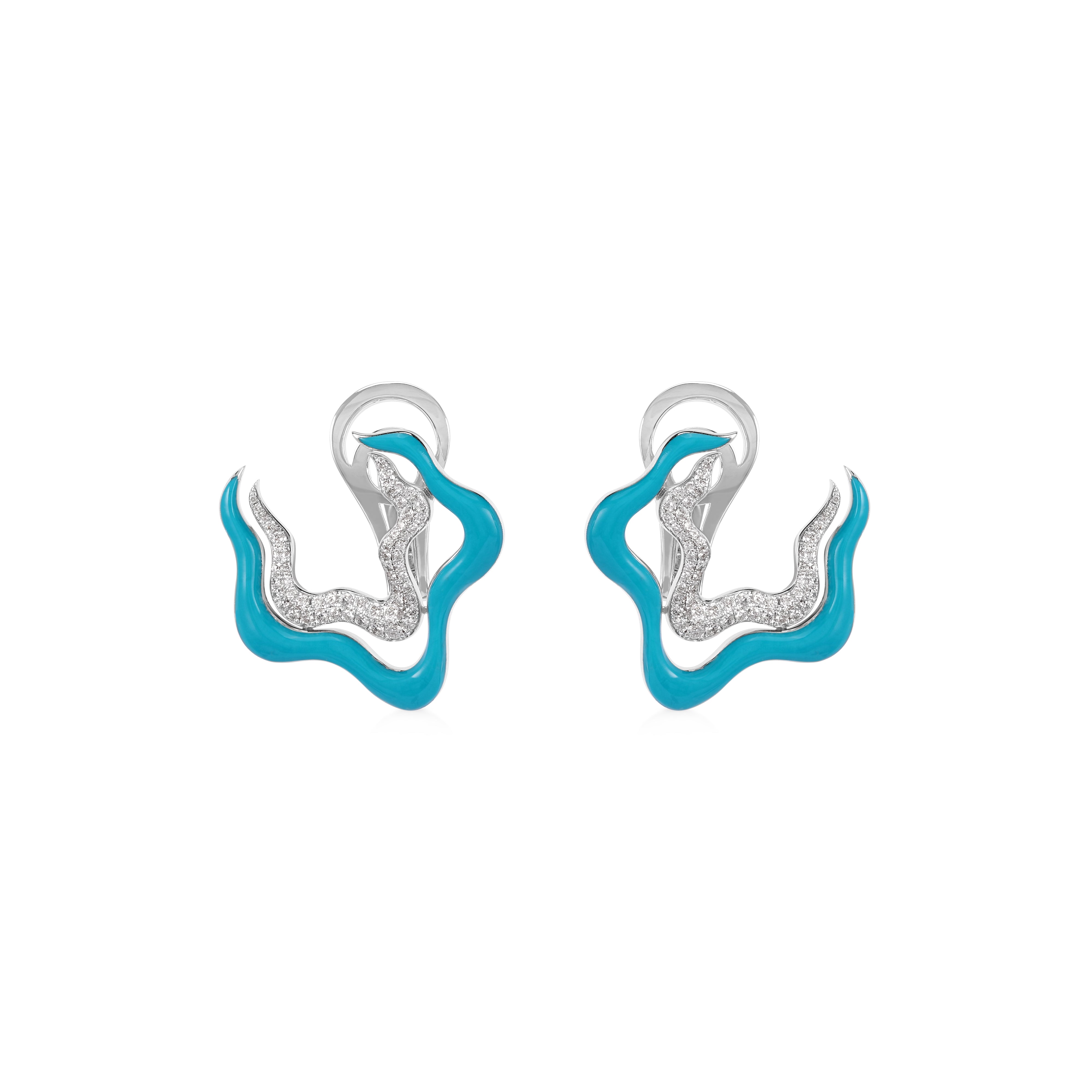 Turquoise Flow Earring