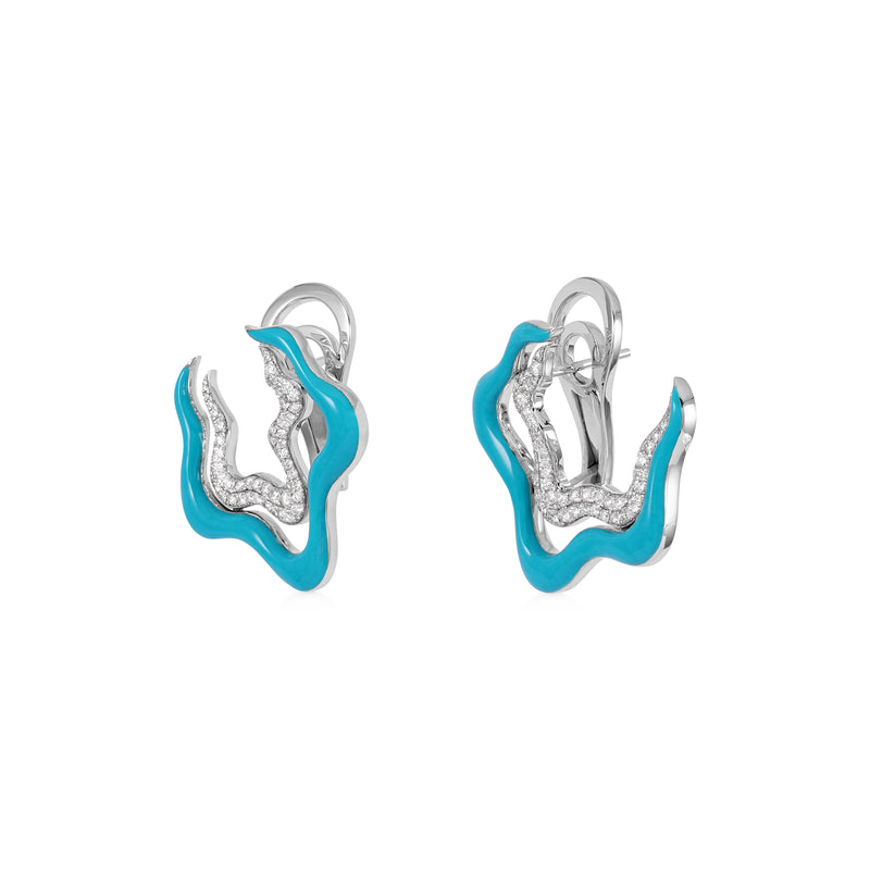 Turquoise Flow Earring