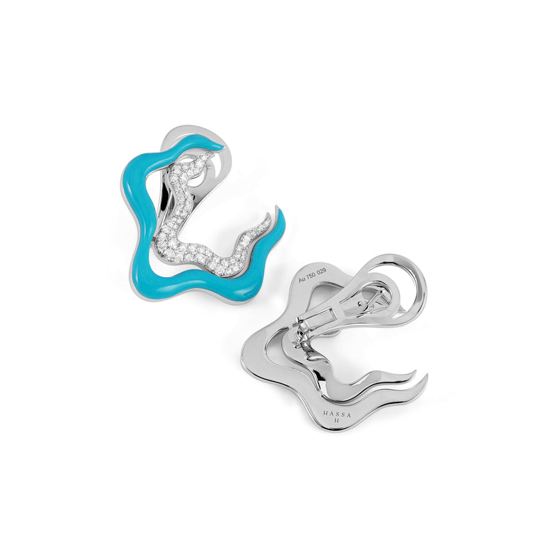 Turquoise Flow Earring