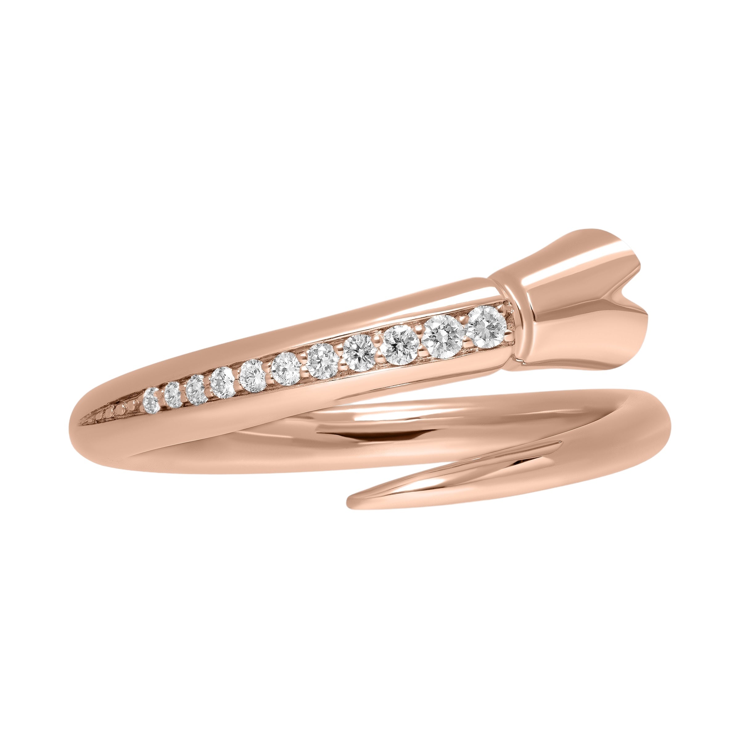 Hoof Ring - Rose Gold