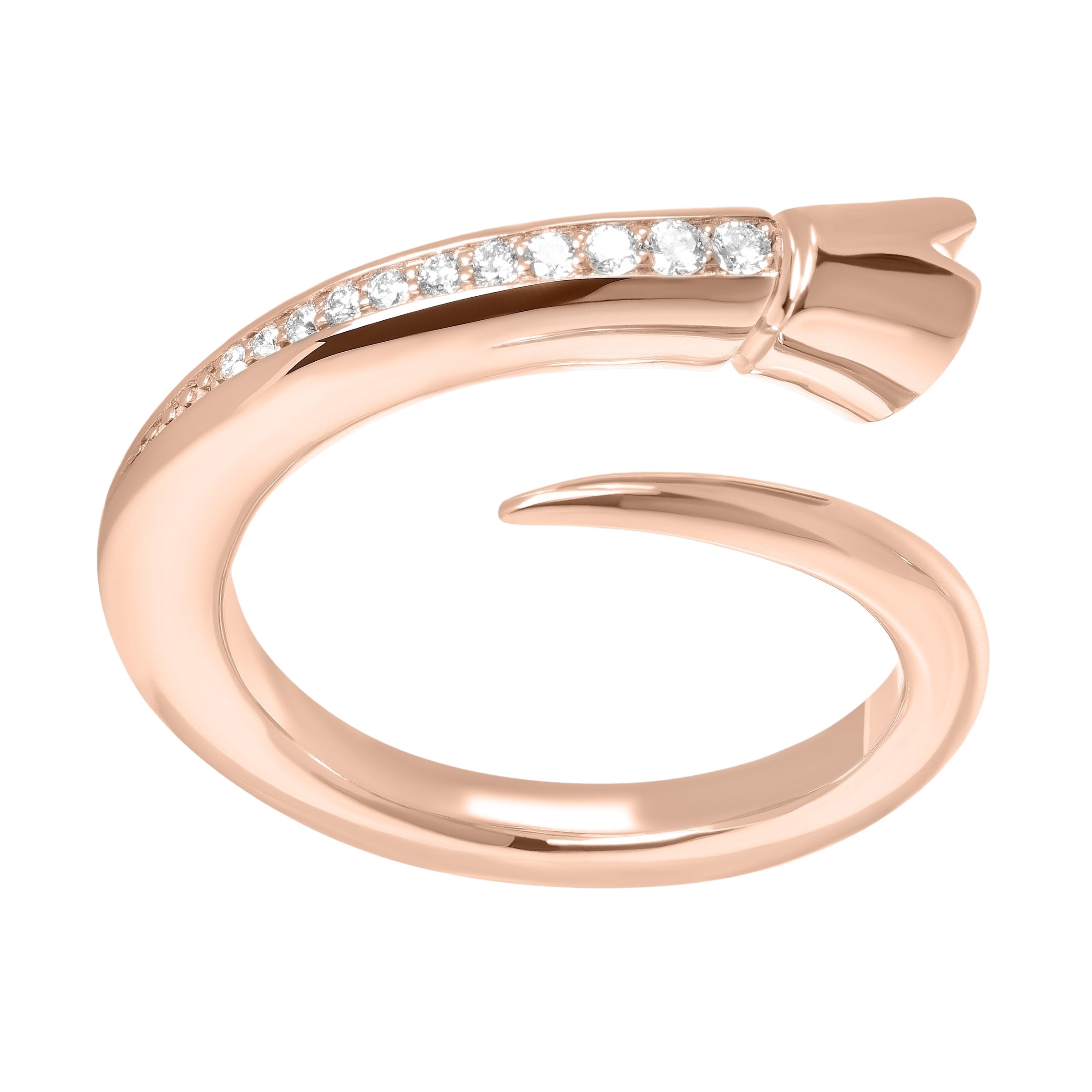 Hoof Ring - Rose Gold