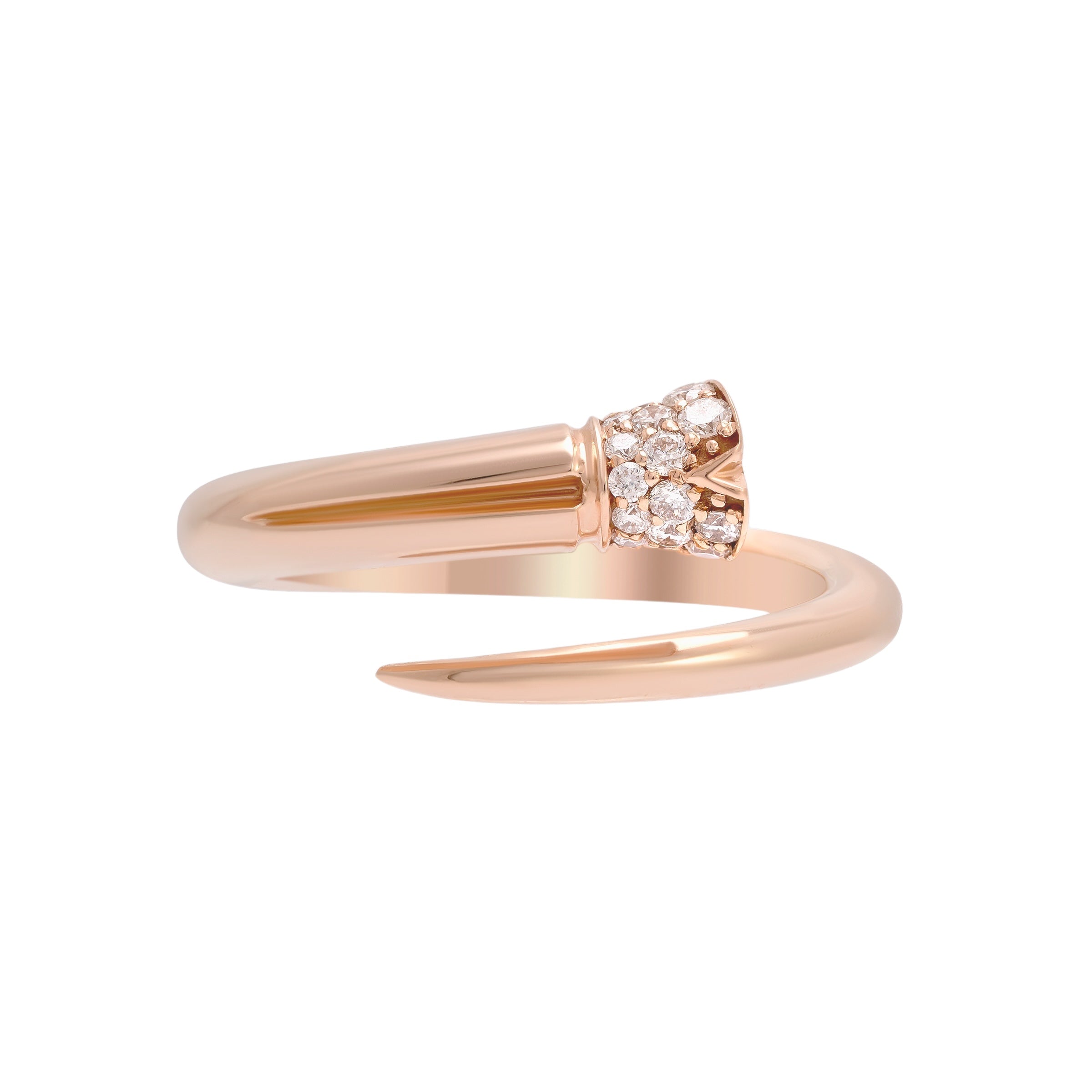 Hoof Ring - Rose Gold