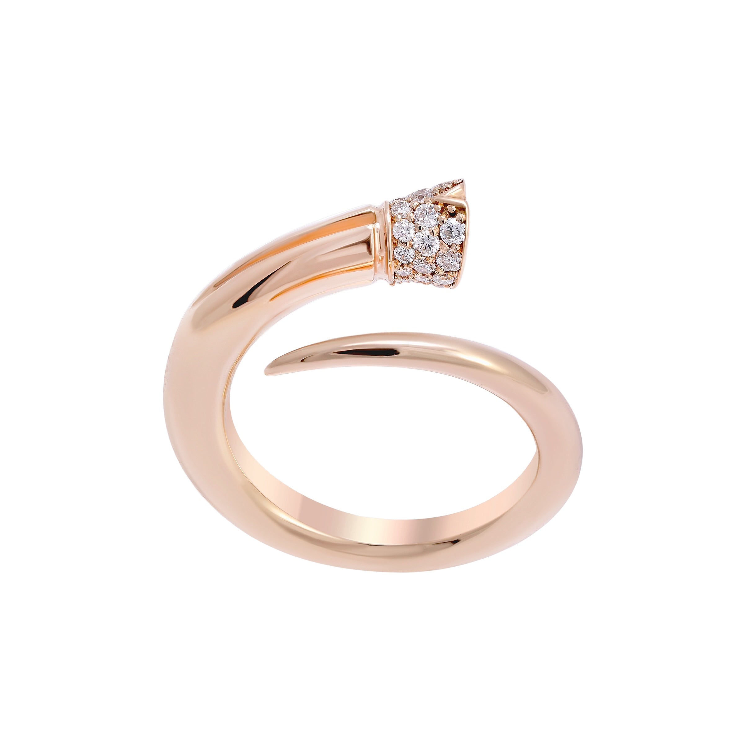 Hoof Ring - Rose Gold