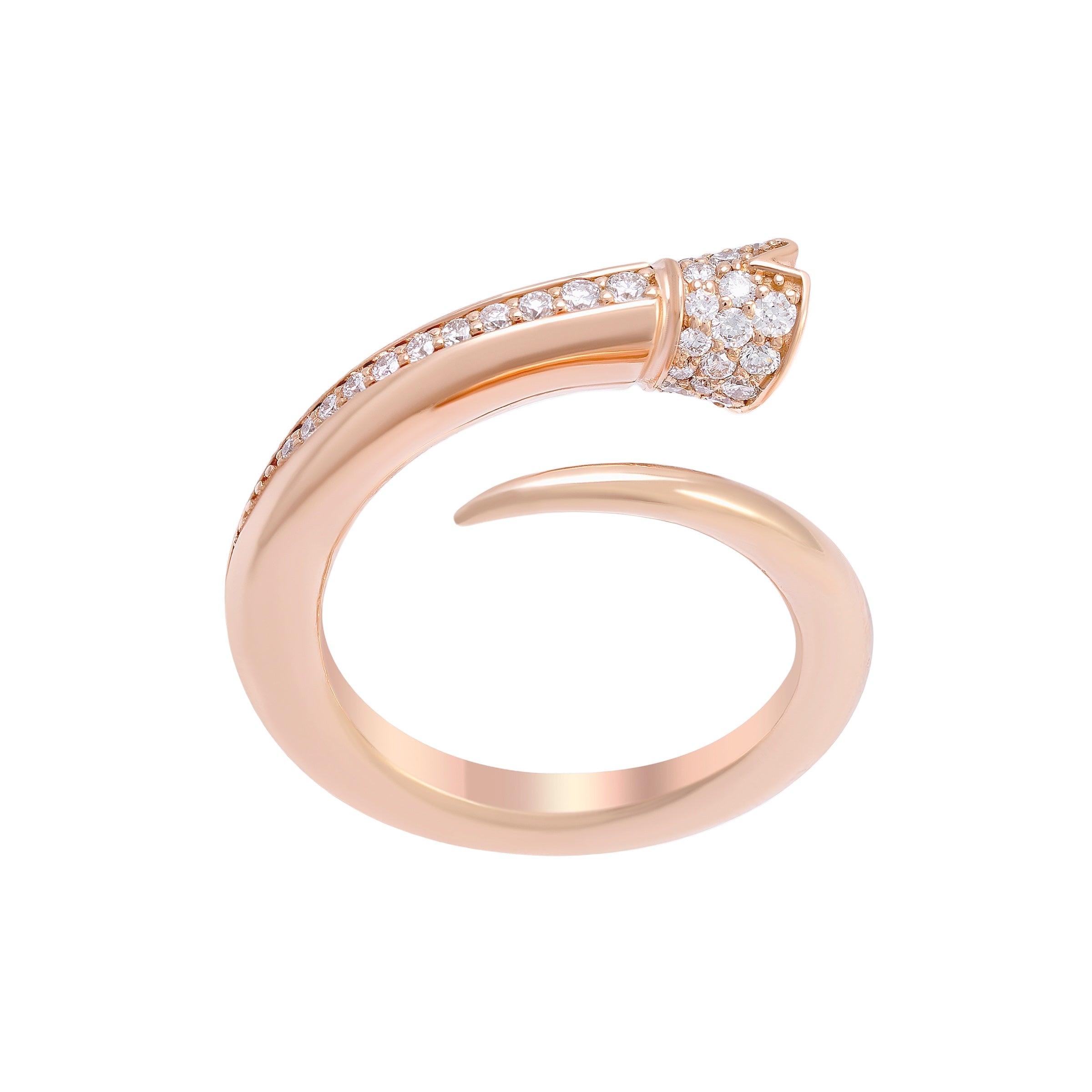 Hoof Ring - Rose Gold