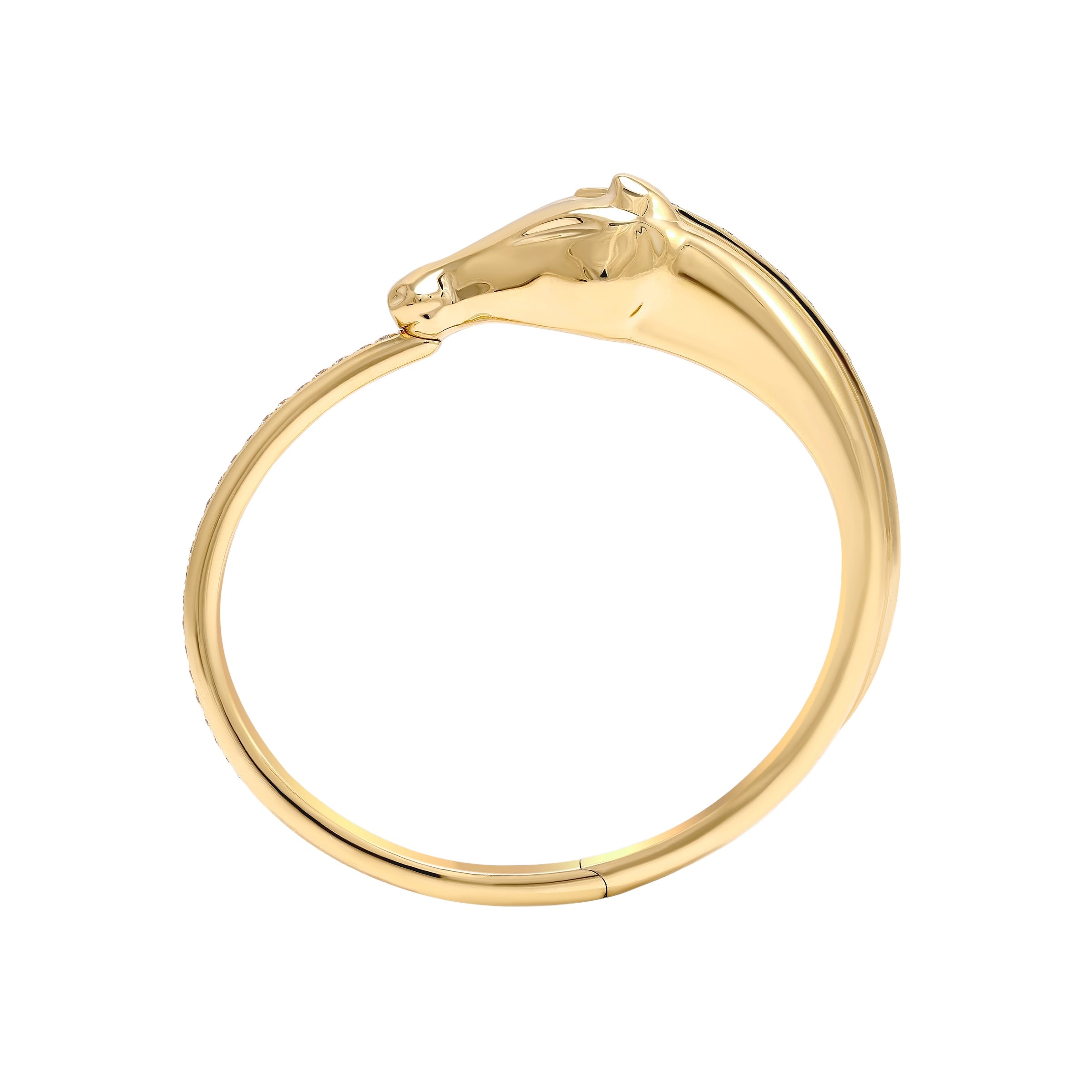 Ramak Bangle - Yellow Gold