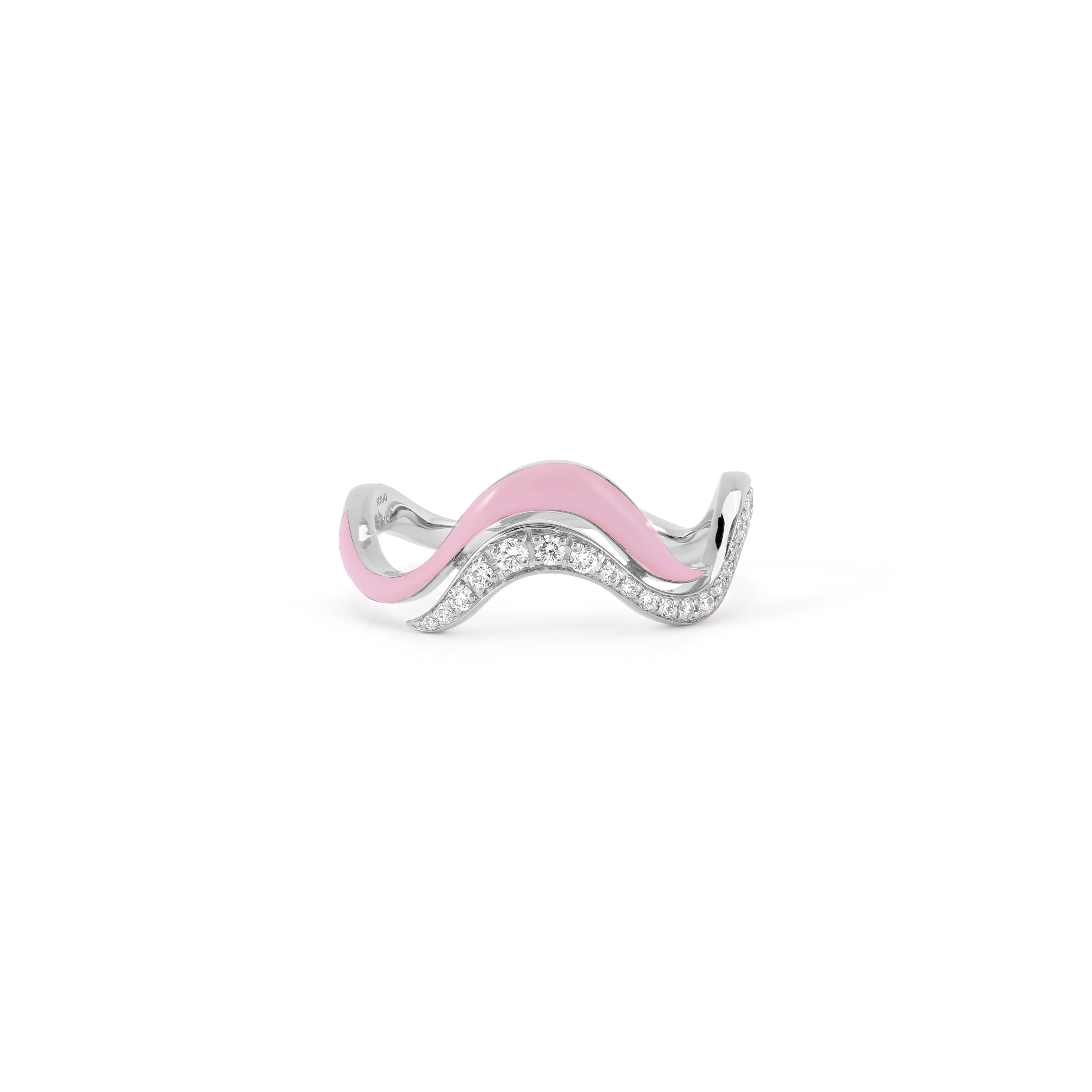 Line Flow Ring - Blush