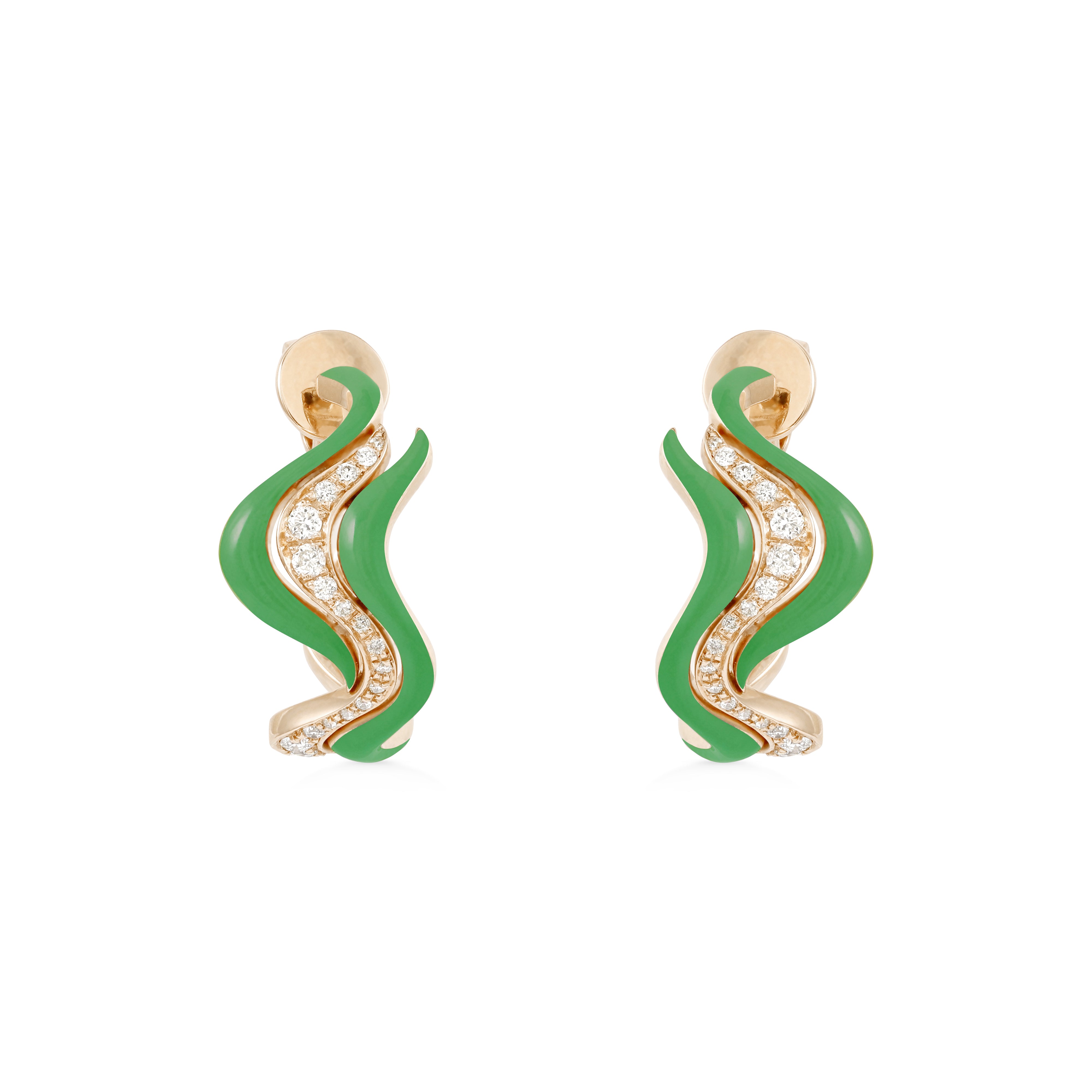 Small Flow Earring - Turqouise