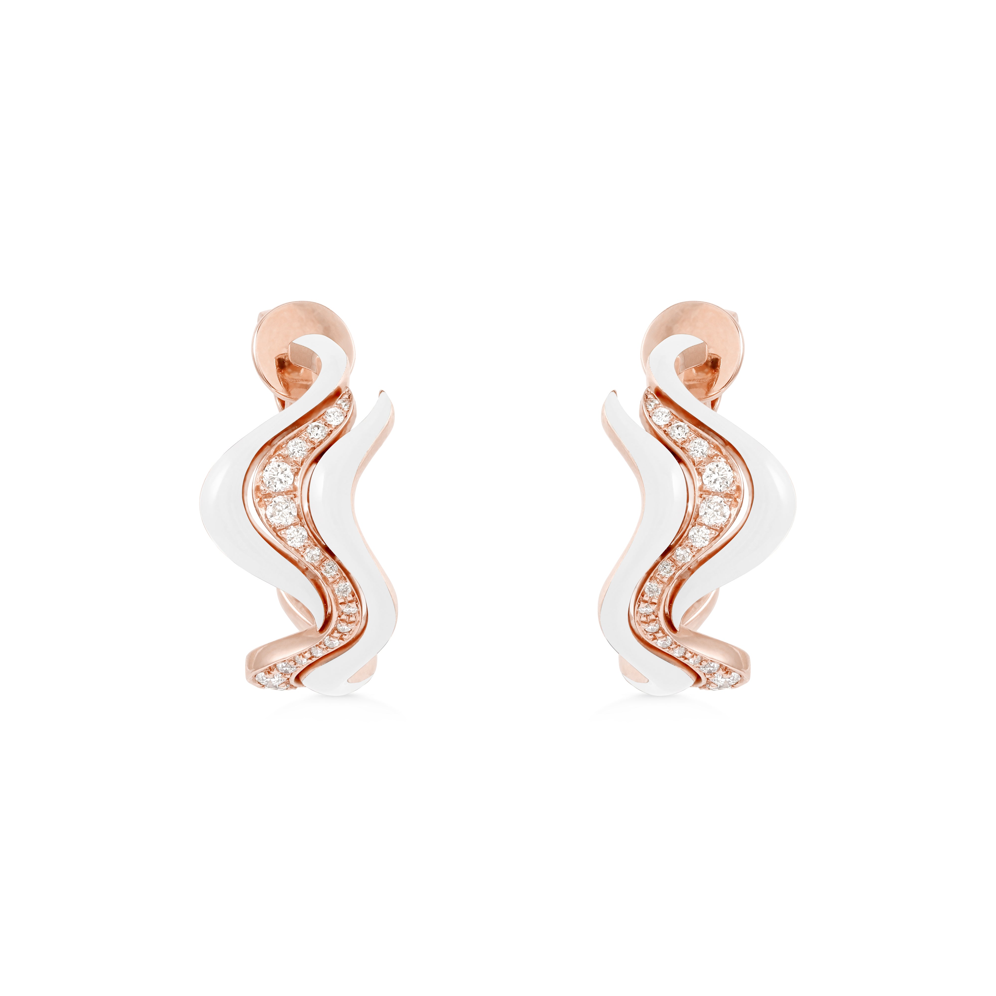 Small Flow Earring - Blush